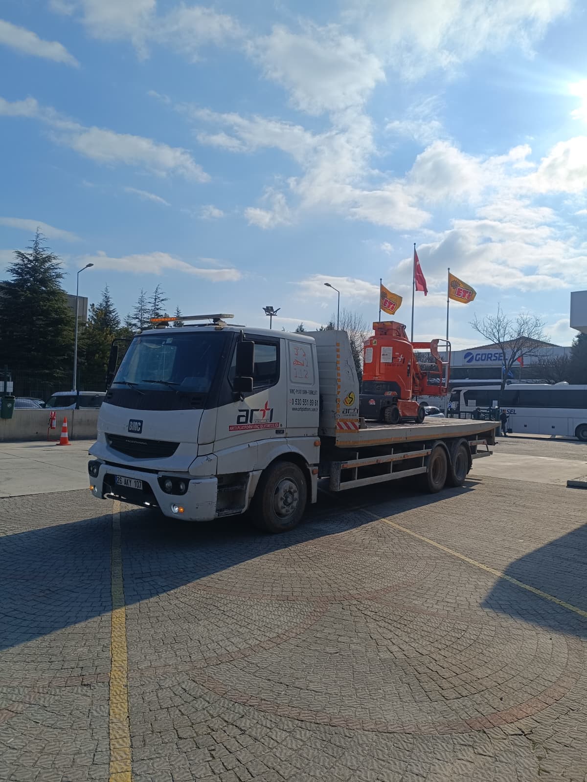 Platform teslimatı ve nakliye planlaması
